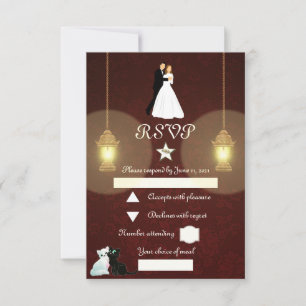 Lamps RSVP Card