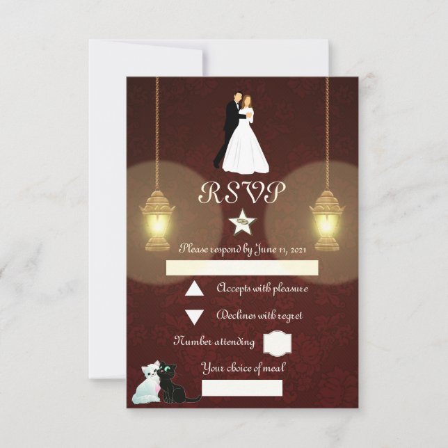 Lamps RSVP Card (Front)