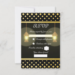 Lamps RSVP Card