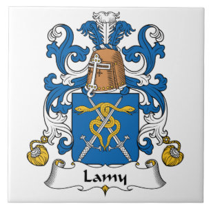Lamy Family Crest Ceramic Tile