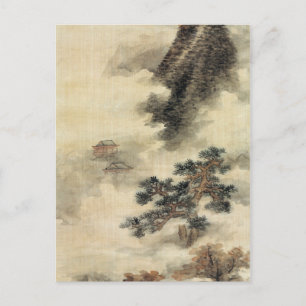 Lan Ying Clearing Autumn Mists in the Chu Mountain Postcard