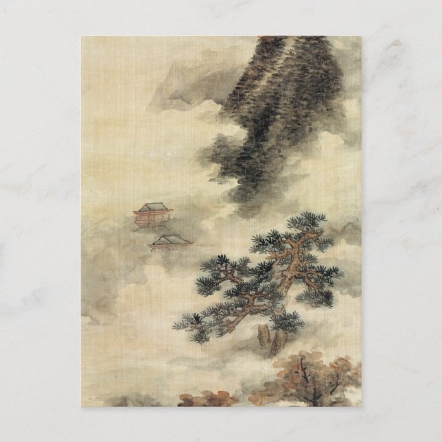 Lan Ying Clearing Autumn Mists in the Chu Mountain Postcard (Front)