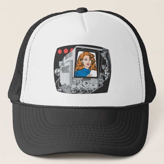 Lana Lang on Camera Trucker Hat (Front)