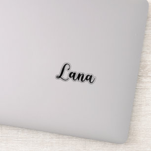 Lana Name - Handwritten Calligraphy