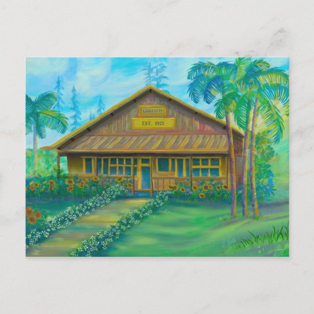 Lanai City, Hawaii Postcard (Front)