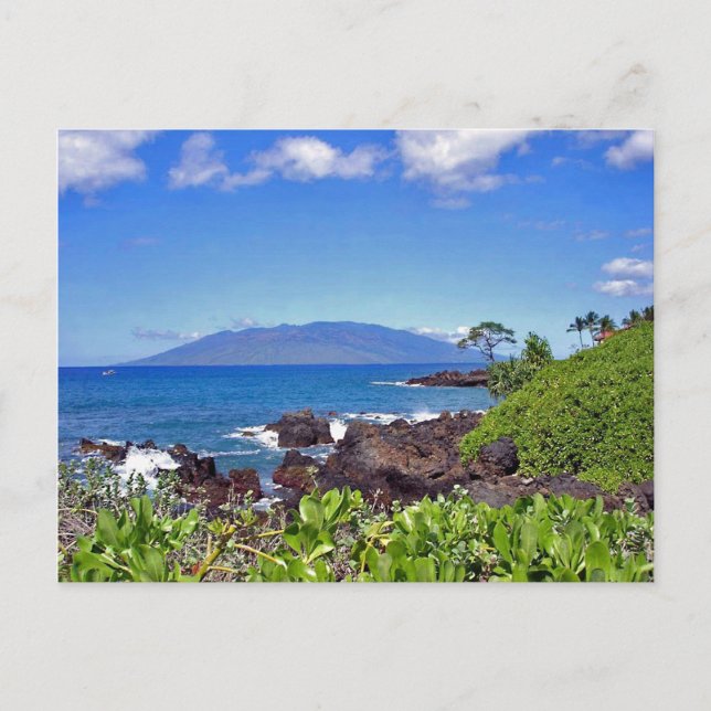 Lanai from Maui Postcard (Front)