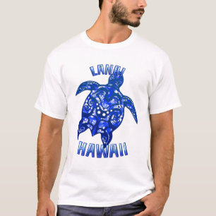 Lanai Hawaii Vacation Tribal Turtle T-Shirt