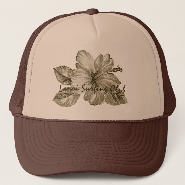 Lanai Surfing Club Trucker Hat (Front)