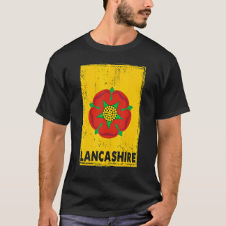 Lancashire Flag Idea For Women & England Uk Lancas T-Shirt