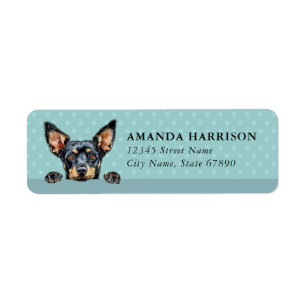 Lancashire Heeler Dog Return Address Labels