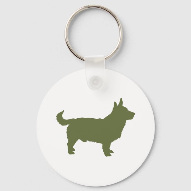 Lancashire Heeler Key Ring (Front)