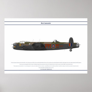 Lancaster BIII 103 Squadron Poster