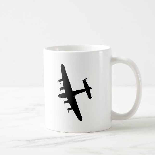 Lancaster Bomber RAF Coffee Mug (Right)