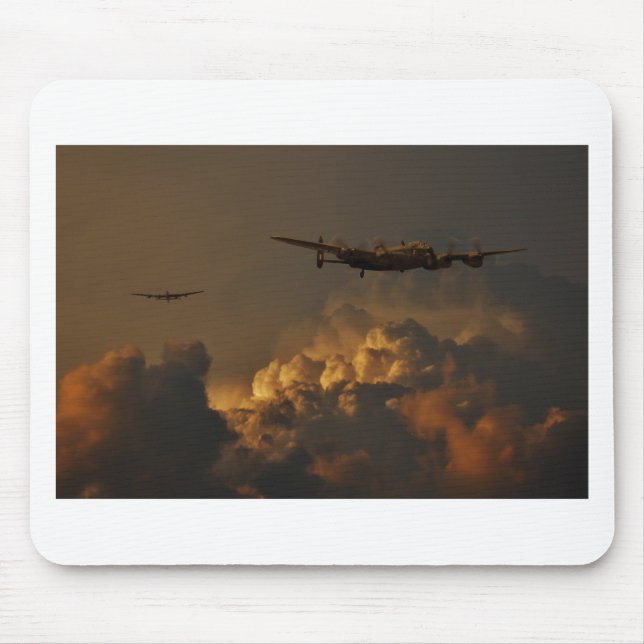 Lancaster bomber STORM Mouse Pad (Front)