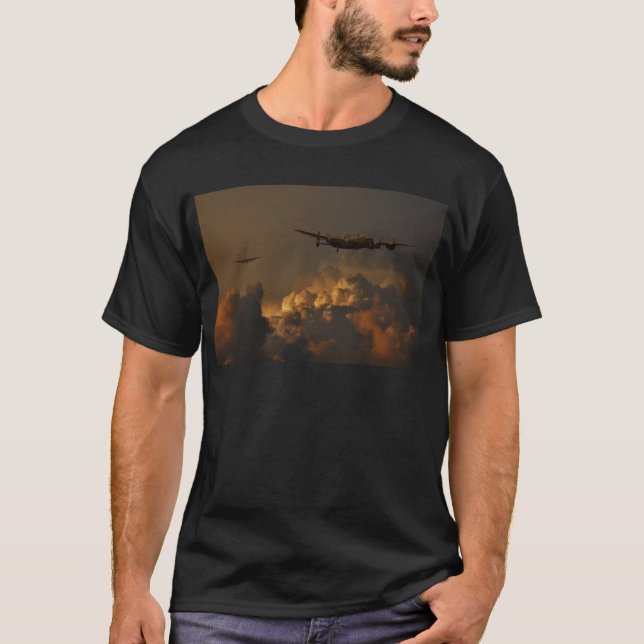Lancaster bomber STORM T-Shirt (Front)