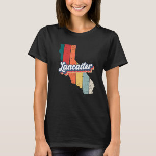 Lancaster City Retro Vintage Hometown California T-Shirt