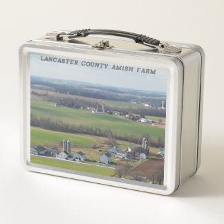 Lancaster County Amish Farm & School Lunchbox 