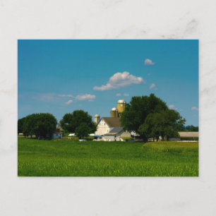 Lancaster County Farm Postcard