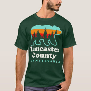 Lancaster County Pennsylvania Amish Hiking Camping T-Shirt
