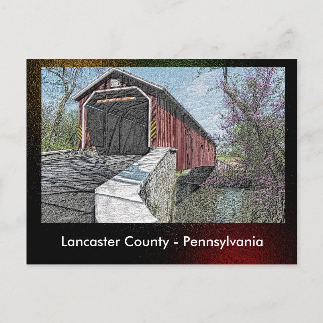 Lancaster County - Pennsylvania - postcard (Front)