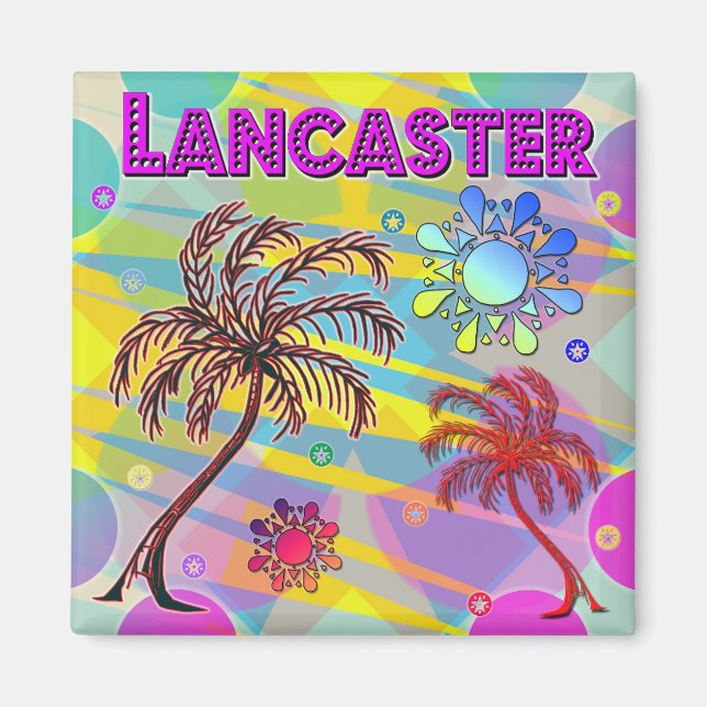 Lancaster Happy and Hope Magnet (Front)