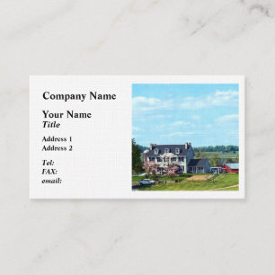 Lancaster PA - Family Farm In Spring Business Card