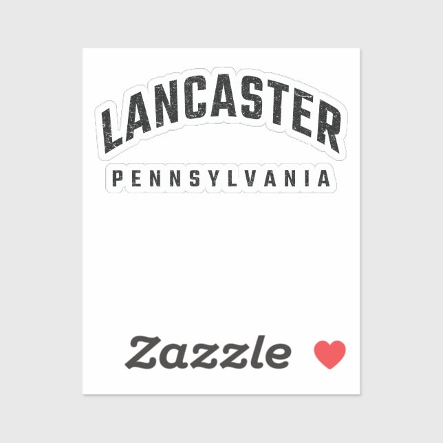 Lancaster Pennsylvania PA (Sheet)