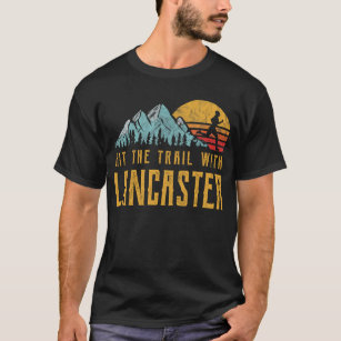 LANCASTER Running - Hit The Trail with Family Name T-Shirt