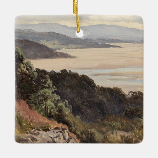Lancaster Sands Ceramic Ornament (Front)