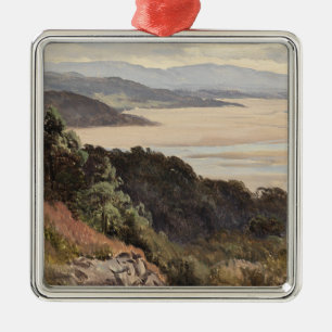 Lancaster Sands Metal Ornament