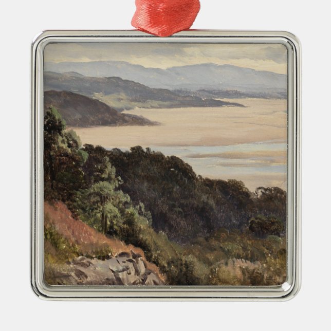 Lancaster Sands Metal Ornament (Front)