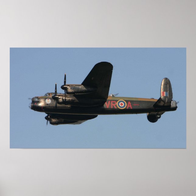 Lancaster VR-A Poster (Front)