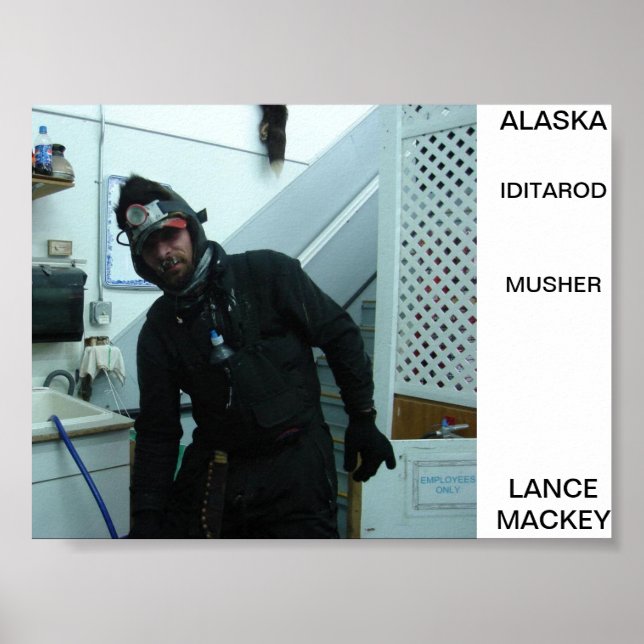 Lance Mackey poster (Front)