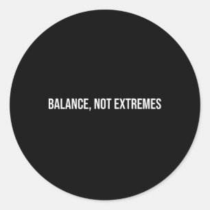Lance, Not Extremes, Mental Health Therapy _1 Classic Round Sticker