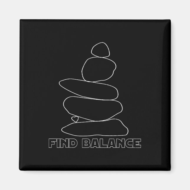Lance Rock Stacker Rock Lancer Rock Stacking Intro Magnet (Front)