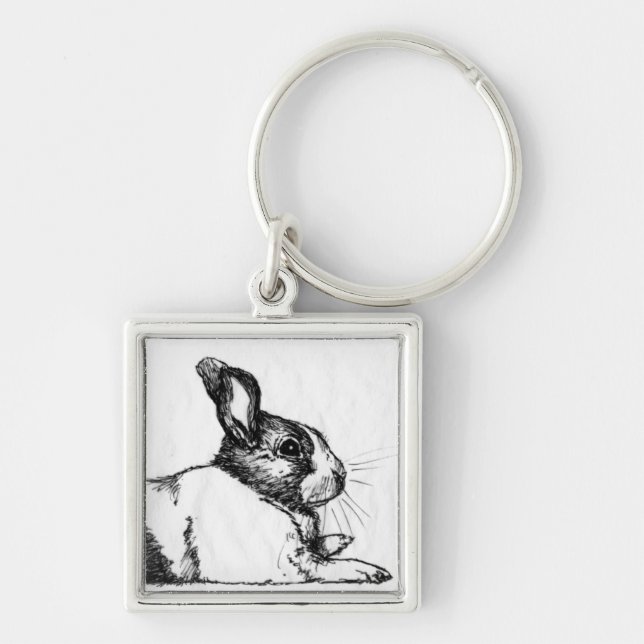 Lance the Unamused Bunneh Key Ring (Front)