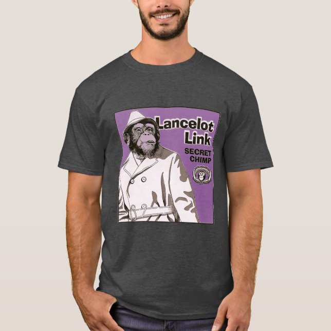 lancelot link secret chimp gift T-Shirt (Front)