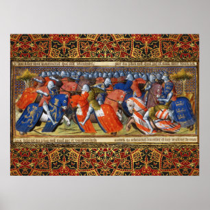 Lancelot of the Lake in the Tournament of Camelot  Poster