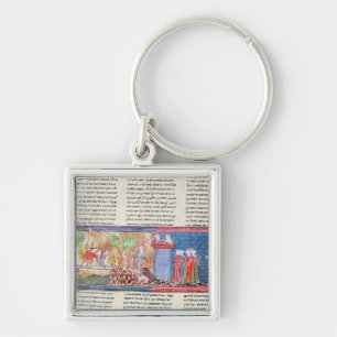 Lancelot proves his love key ring