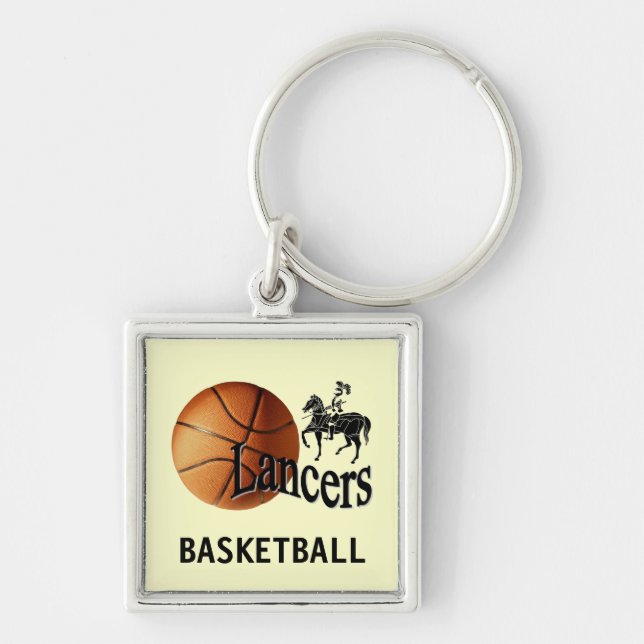 Lancer Basketball Keychain (Front)
