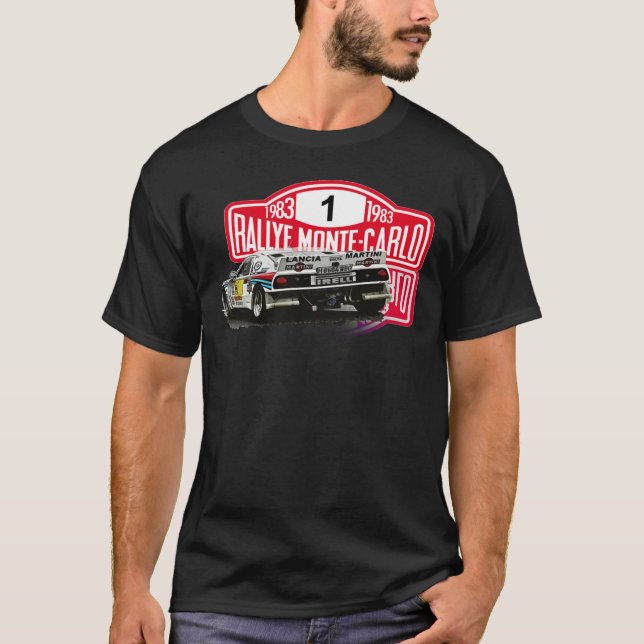LANCIA 037 MARTINI RALLY MONTECARLO Classic T-Shir T-Shirt (Front)