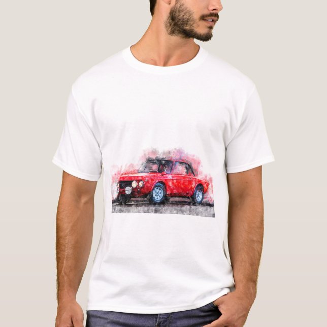 Lancia Fulvia HF T-Shirt (Front)