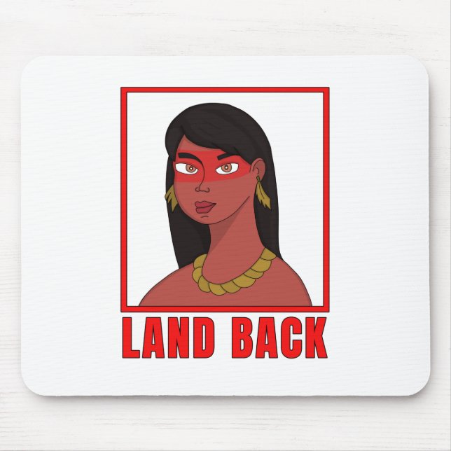 Land Back Mouse Pad (Front)