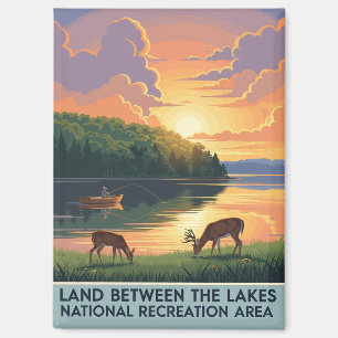 Land Between the Lakes Kentucky Travel Magnet