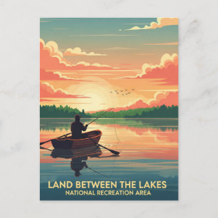 Land Between the Lakes Kentucky Travel Postcard