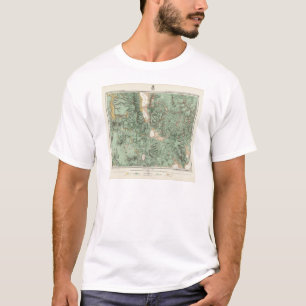 Land Classification Map of Nevada T-Shirt