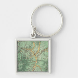 Land Classification Map of New Mexico 2 Key Ring