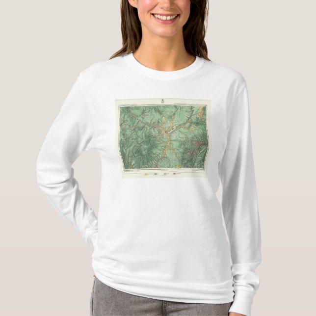 Land Classification Map of New Mexico 2 T-Shirt (Front)