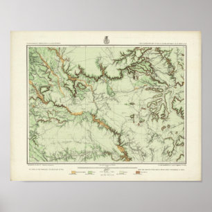 Land Classification Map of New Mexico Poster