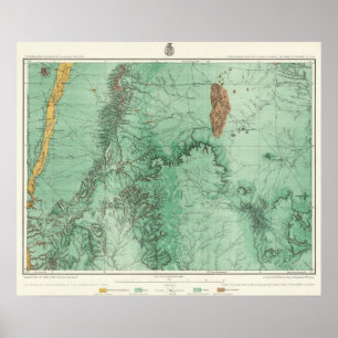 Land Classification Map of New Mexico Poster